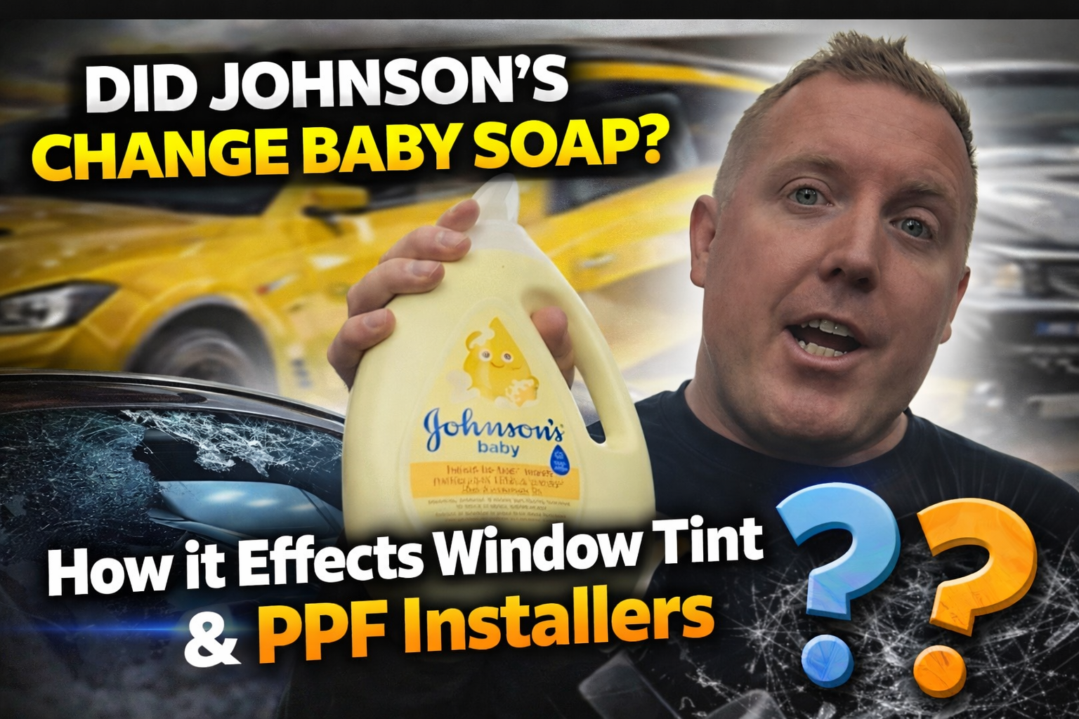 Did Johnson & Johnson RUIN Baby Shampoo for Window Tinting?! (What Tinters Need to Know)