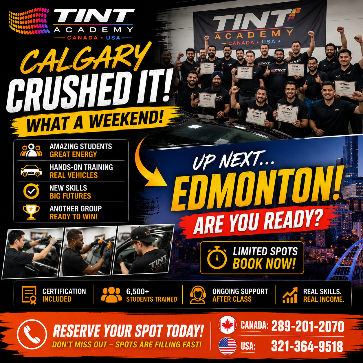 From Student to Future Installer: Cash's Experience at Tint Academy Calgary