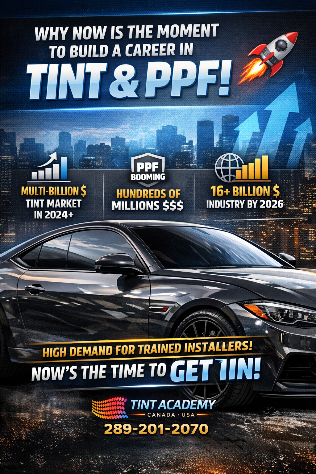 Growth in 2026. Window Tint & PPF