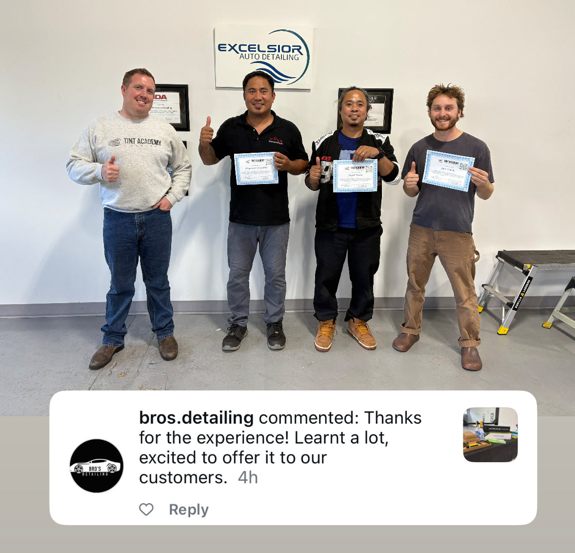 How Bro’s Detail Owner Joel Transformed His Business with The Tint Academy in Windsor