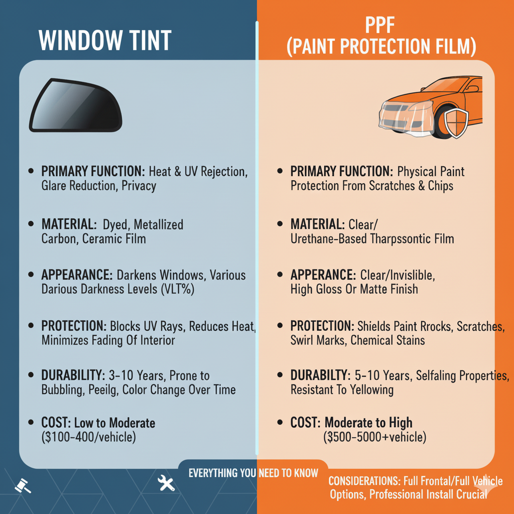 PPF vs Window Tinting: Everything You Need to Know, Profit Breakdown & How to Learn
