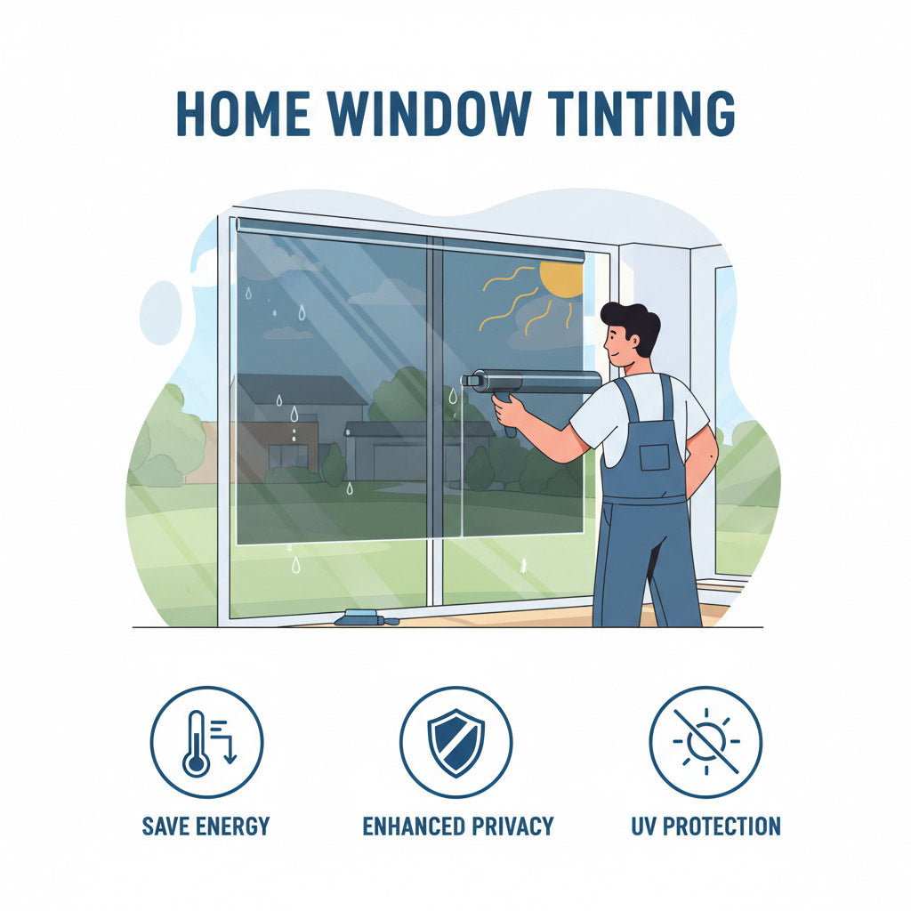 Why You Can’t Use Automotive Window Film on Homes or Commercial Buildings—and What You Should Use Instead