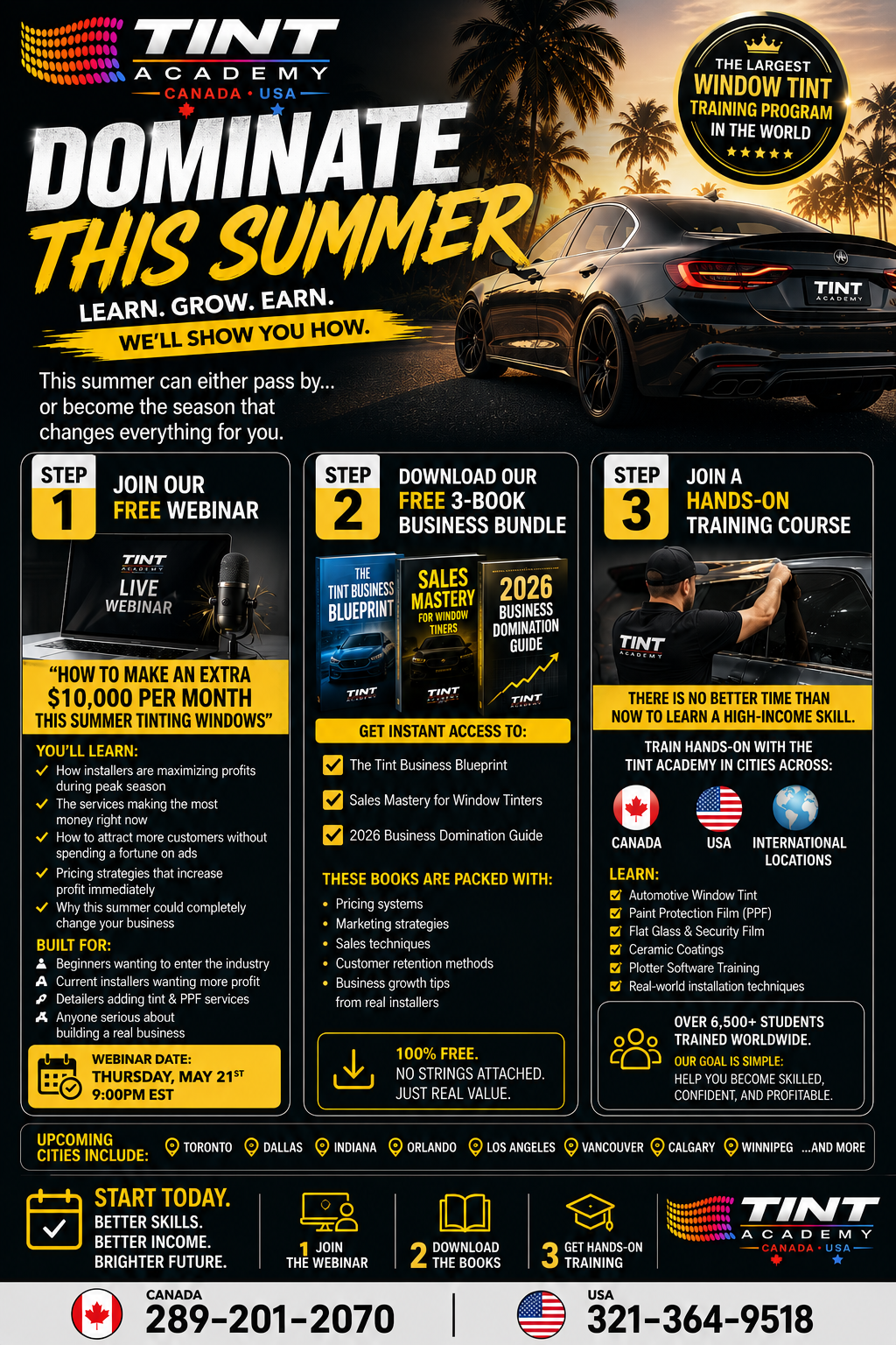 Dominate This Summer With Window Tinting
