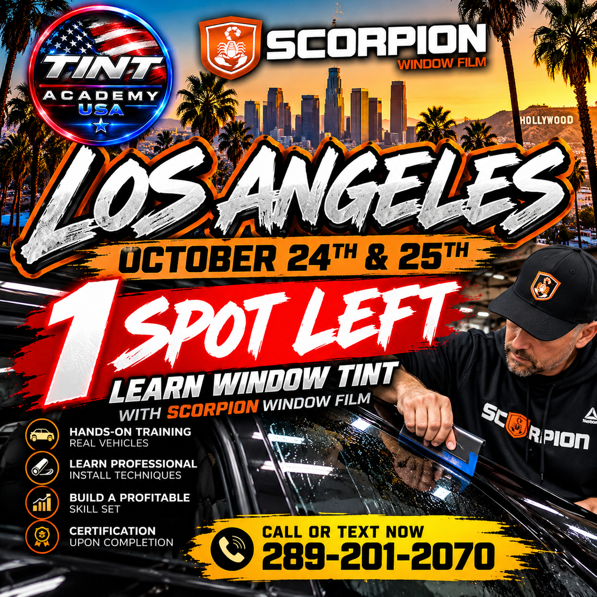 Want to Learn Professional Window Tinting in Los Angeles, California?