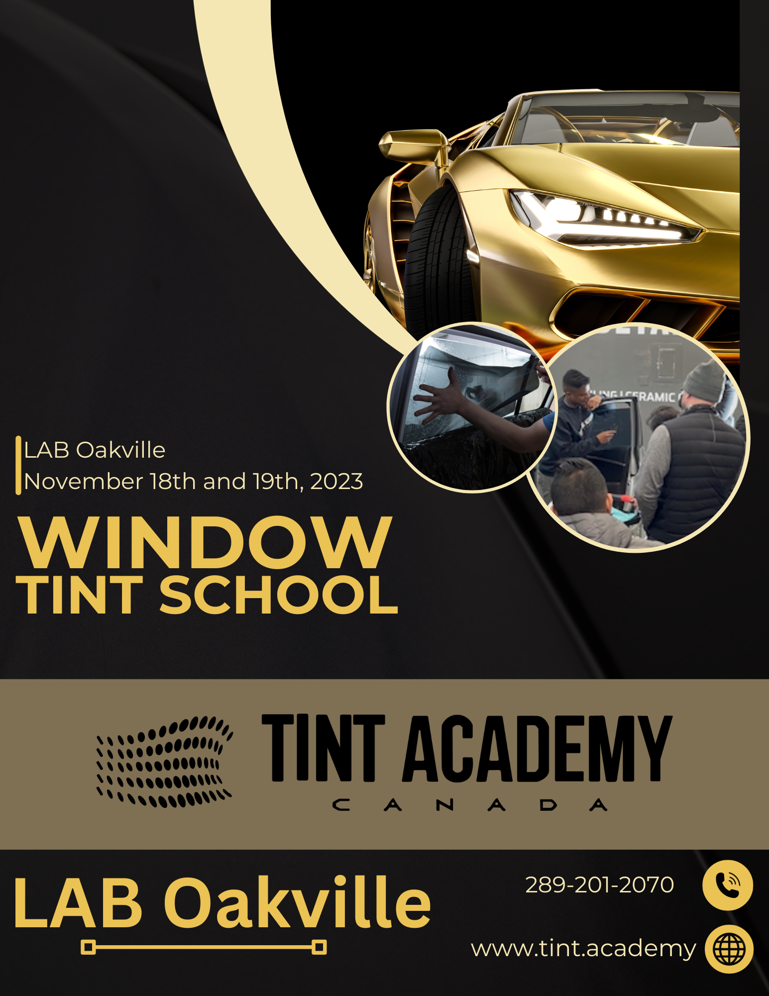 Learn Window Tinting in Toronto, Ontario, Canada with the LAB Oakville