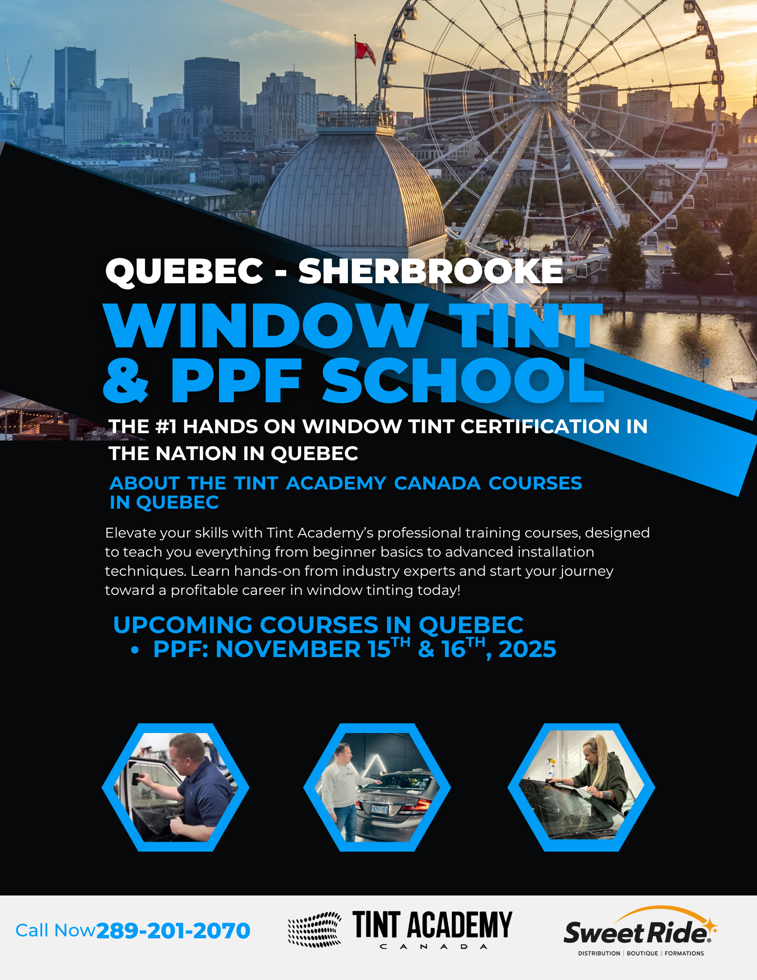 Learn Paint Protection Film (PPF) with The Tint Academy at Sweet Rides – Only 2 Spots Left!