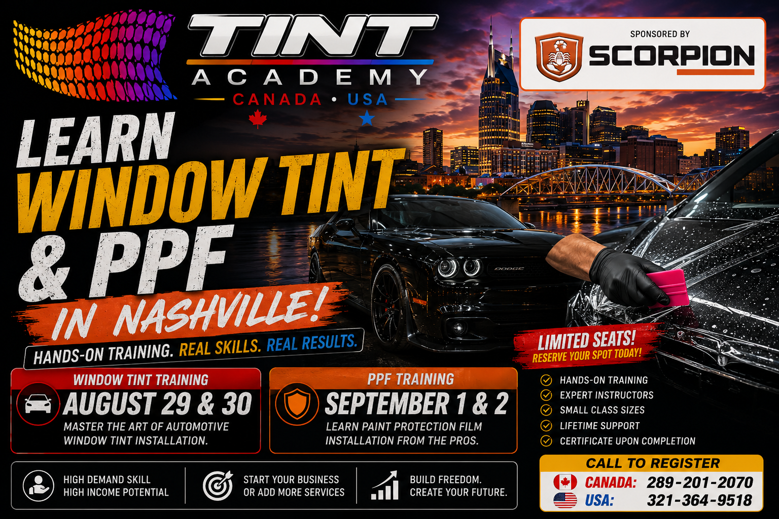 5 Reasons to Learn Window Tint & PPF in Nashville This August