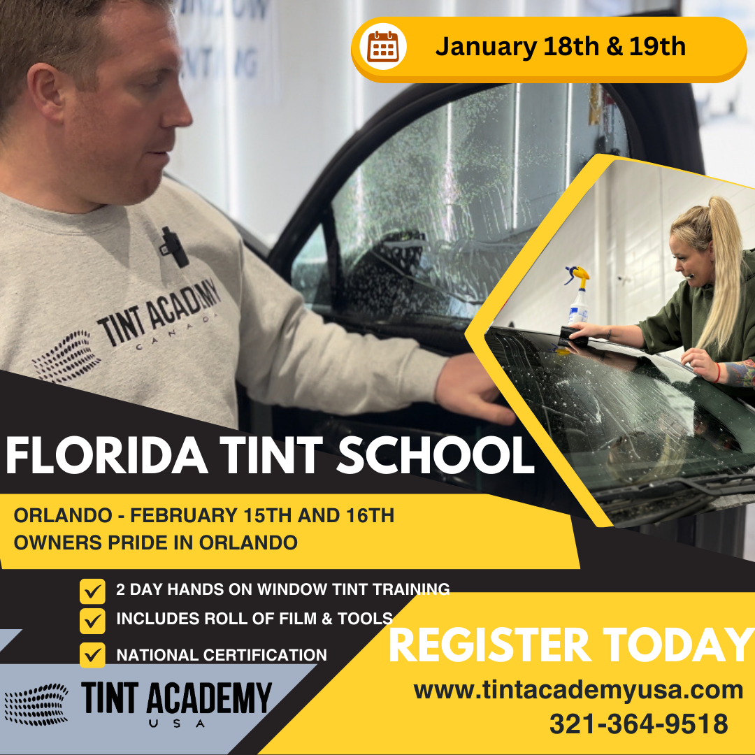 Learn Window Tinting in Orlando Florida with the Tint Academy