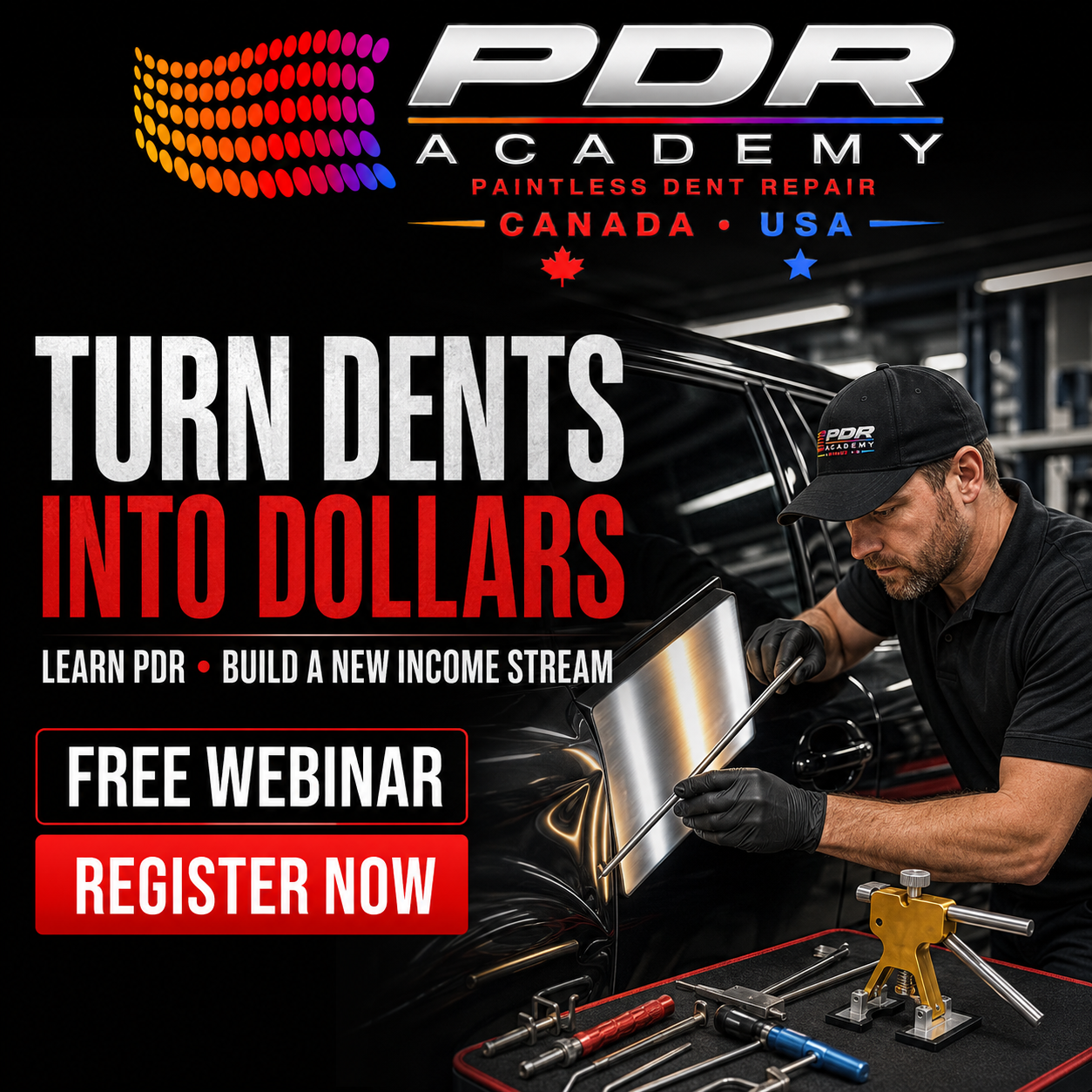Learn Paintless Dent Repair | Free PDR Business Webinar