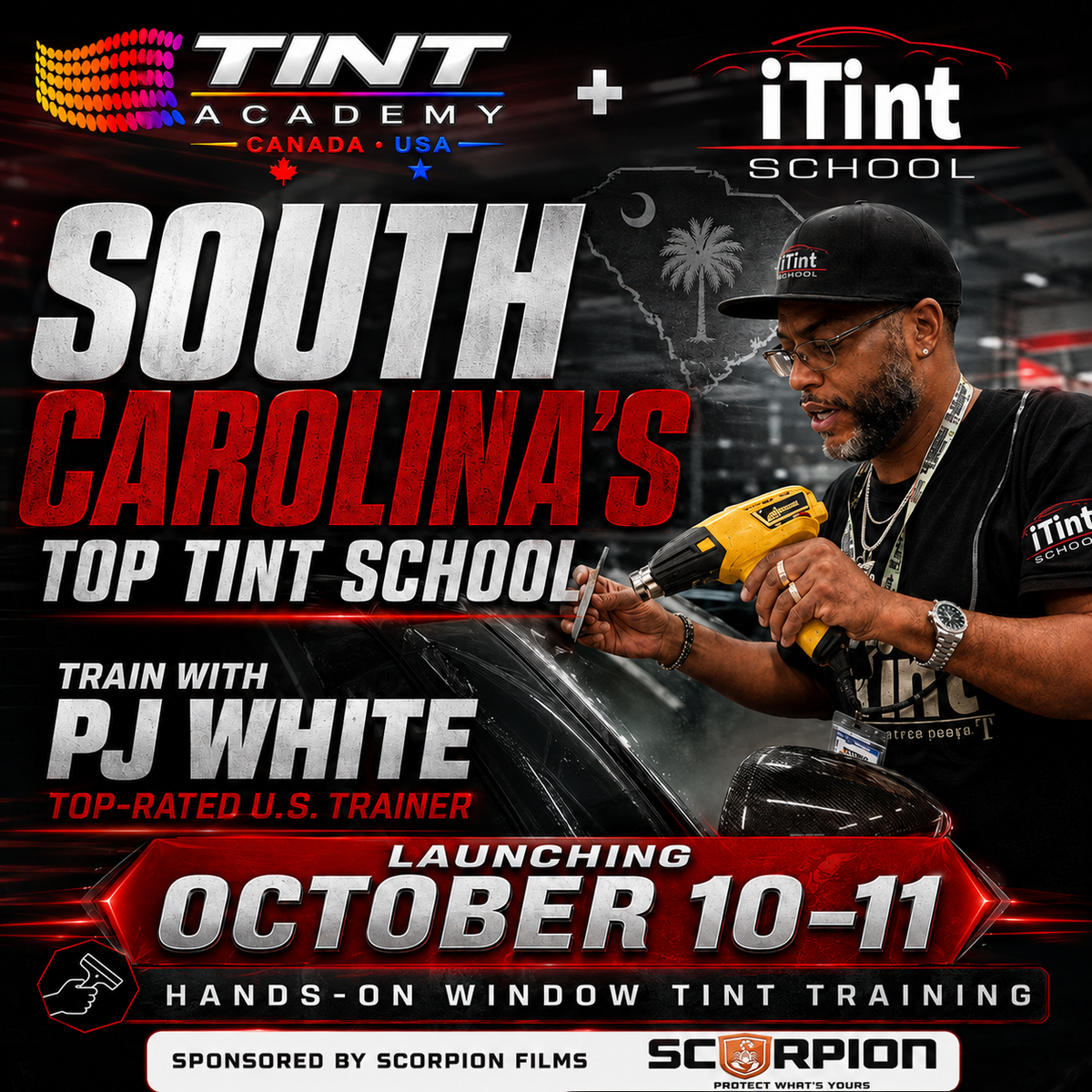 Learn Window Tint in South Carolina With Top Instructor PJ White