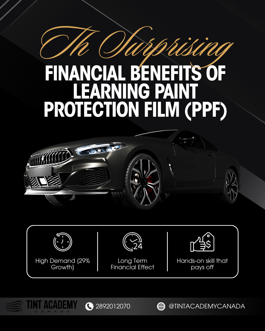 The Surprising Financial Benefits of Learning Paint Protection Film (PPF)