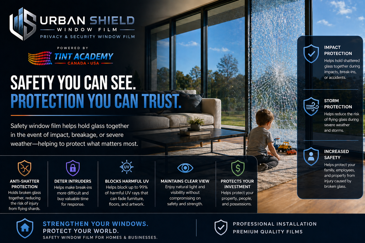 Featured Business in Niagara Falls: Why Urban Shield Window Film Is Becoming One of Niagara’s Most Trusted Window Tinting Companies