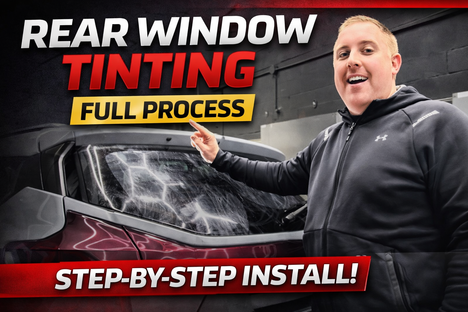 The Easy Way to Shrink and Install a Rear Window: A Step-by-Step Approach from Tint Academy