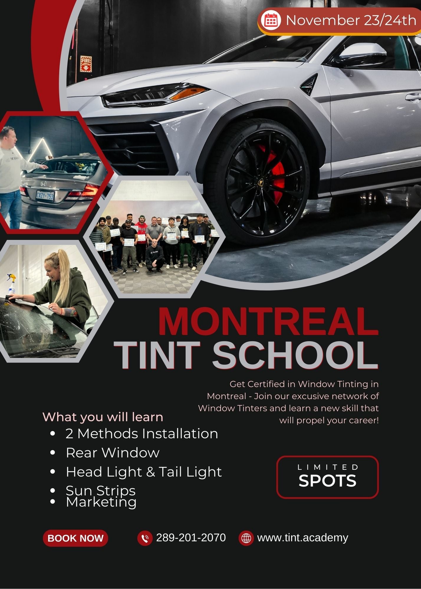 Unlock Your Potential: Learn Window Tinting in Montreal with The Tint Academy