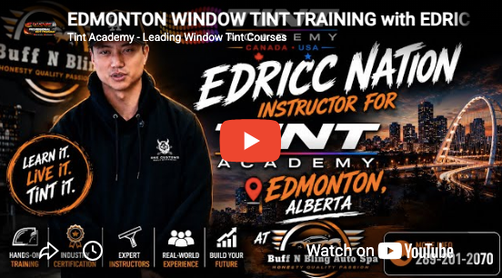 Edric — National Instructor for the Tint Academy Bringing Hands-On Window Tint Training Across the West Coast