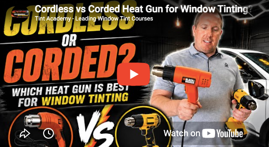 Which heat gun should you use for Window Tinting?