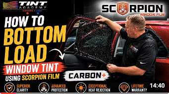 Every Window Tint Installer Should Learn Bottom Loading