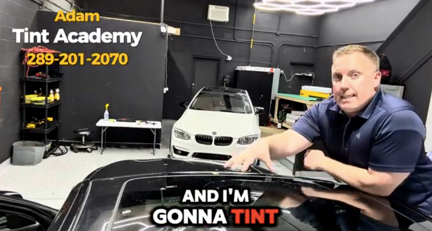 How to Tint a Sunroof – Complete Guide + Full Training Video from The Tint Academy