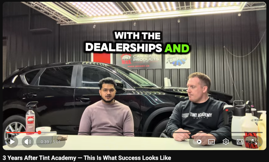 Three Years After Tint Academy: How Kunal From Goose Graphics Leveled Up (Again)