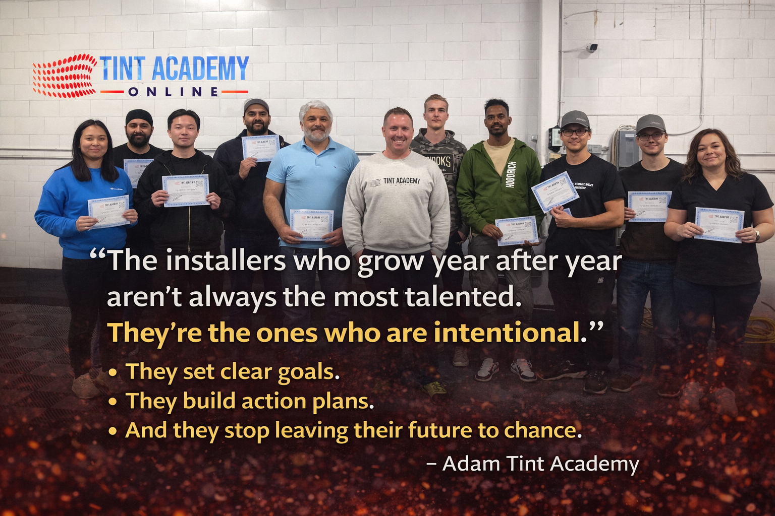 Why Creating Clear Goals and an Action Plan for 2026 Matters as a Window Tinter or PPF Installer