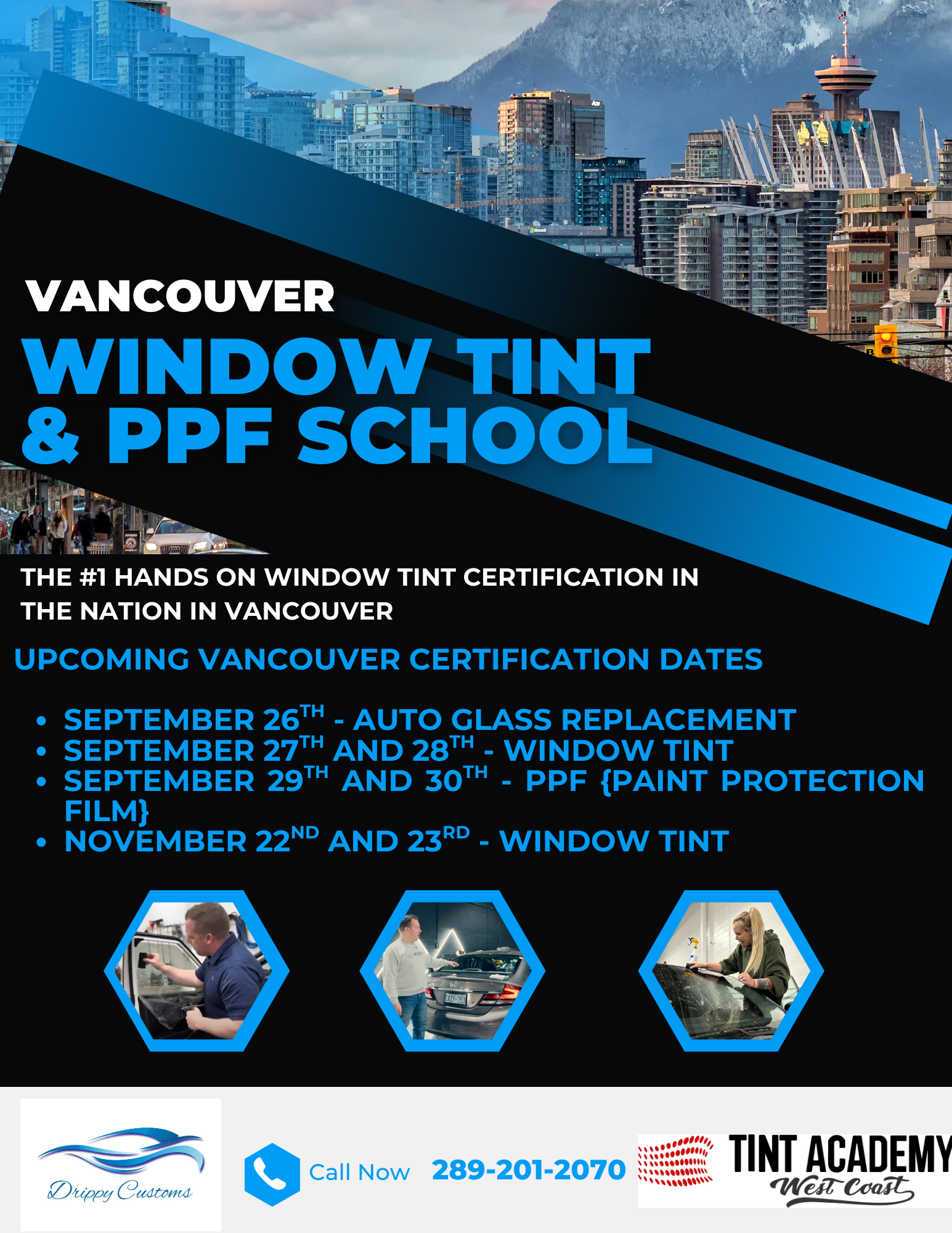 Become a Certified Window Tinter & PPF Installer – Vancouver Weekend Course