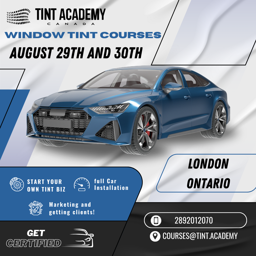 Master the Art of Window Tinting: Join Our 2-Day Course at Studio Deta ...