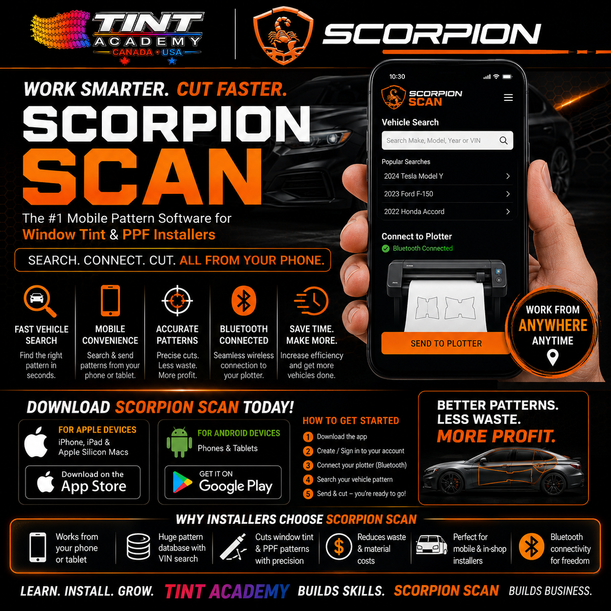 How To Download Scorpion Scan - Window Tint & PPF Software by Scorpion, Recommended by Tint Academy