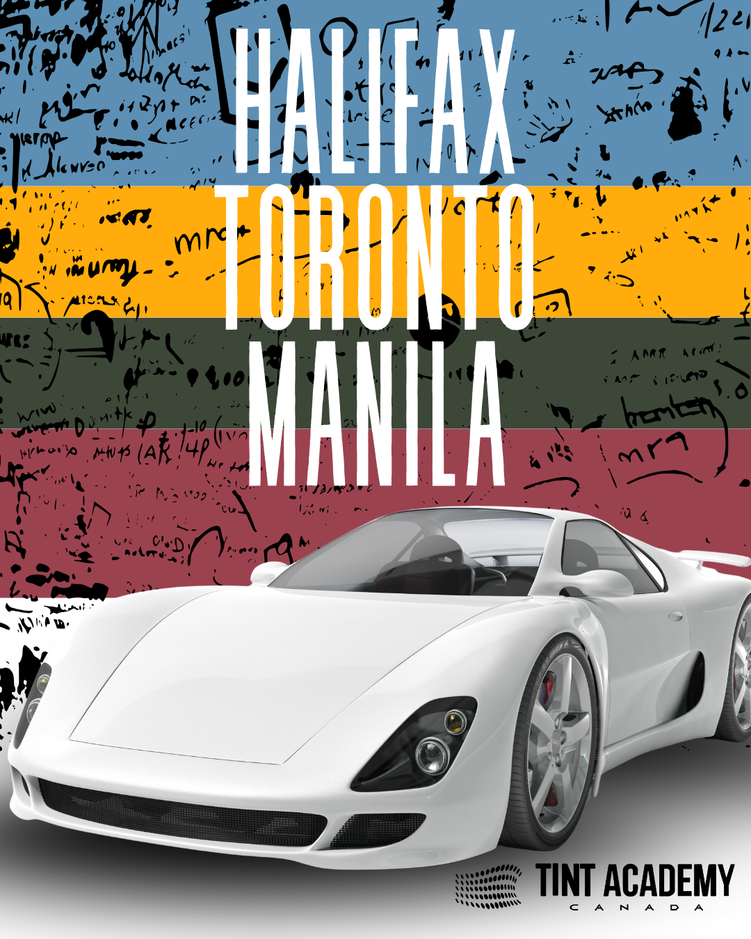 Where We Are This Weekend: Window Tint & PPF Training in Toronto, Halifax, and Manila! = November 8th & 9th