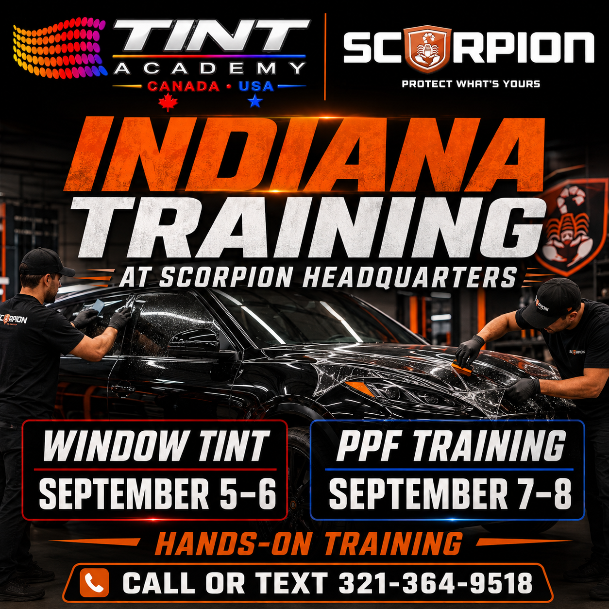 Learn Window Tint & PPF at Scorpion Films in Indiana!