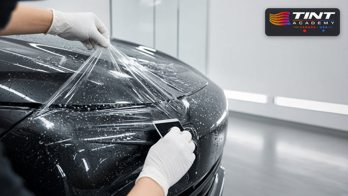 PPF certification course - paint protection film installation training