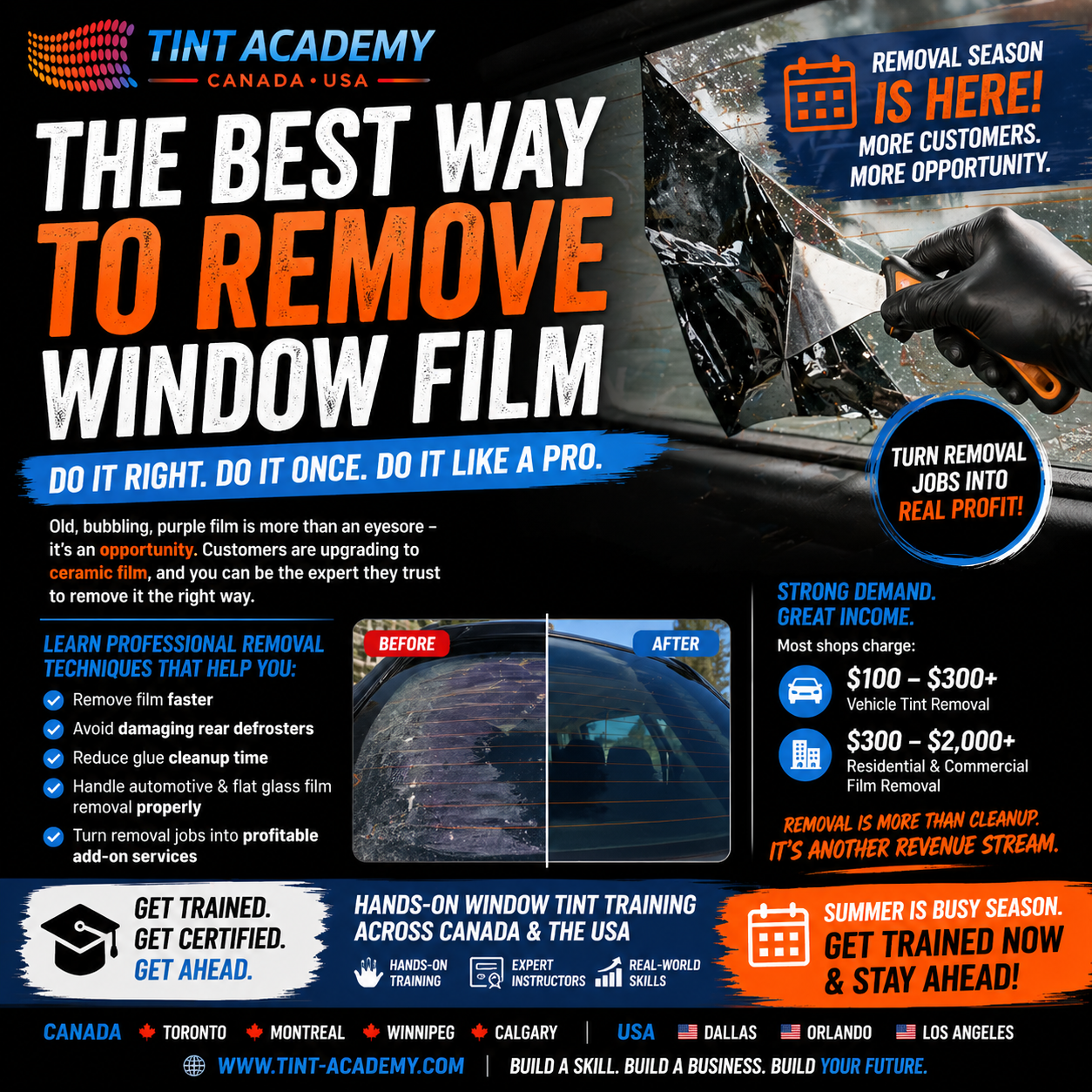 The BEST Way to Remove Old Window Film