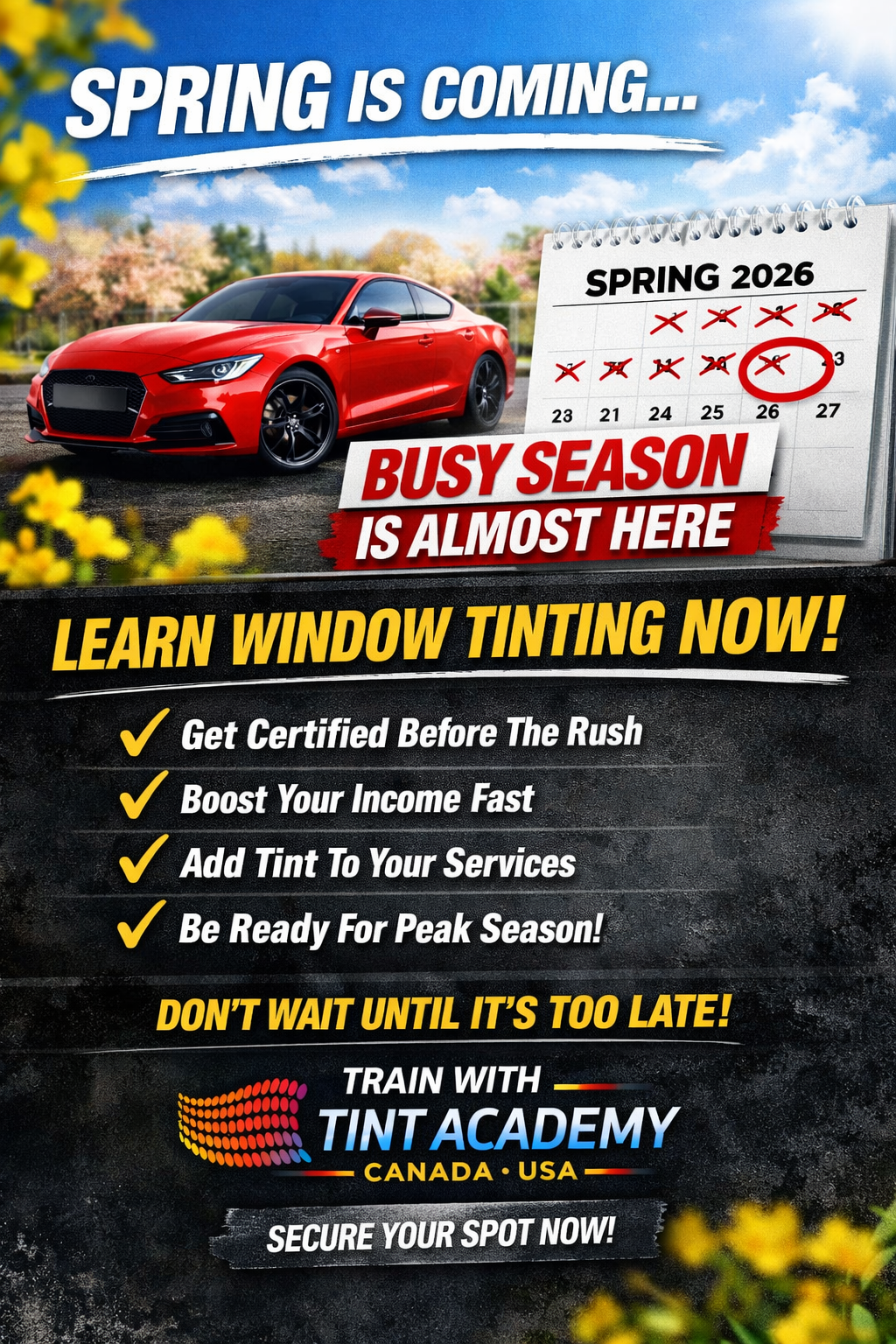 Spring Is Coming — Which Means Busy Season Is Almost Here. Are You Ready?