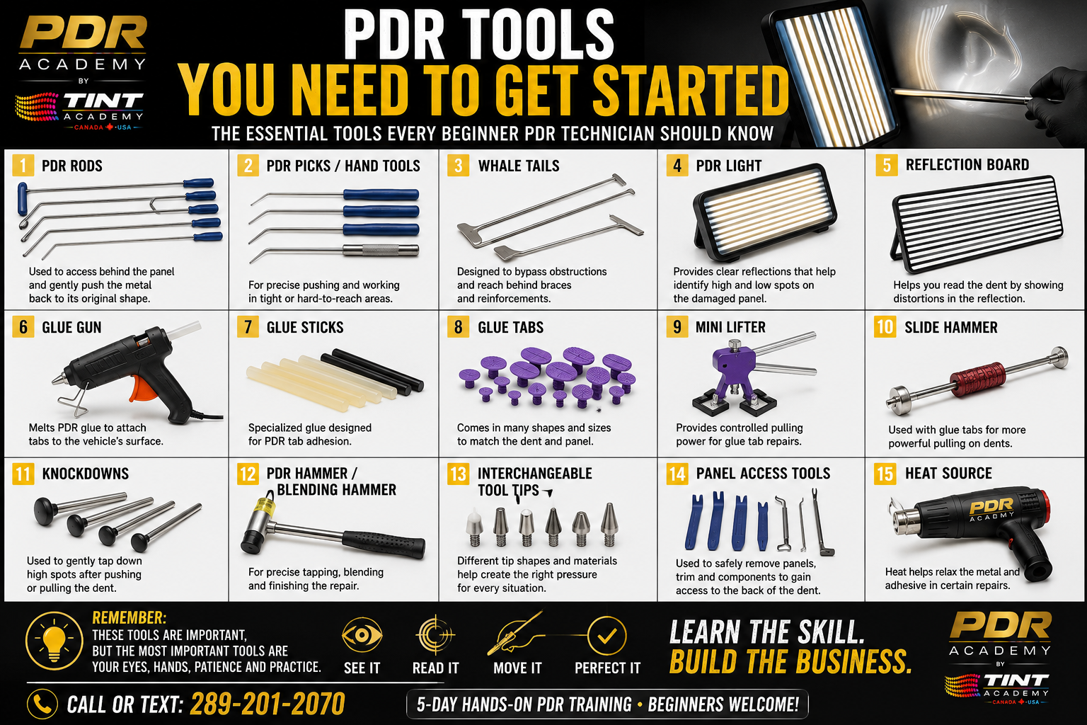 What Tools Do You Need to Start Paintless Dent Repair? PDR Beginner Tool Guide