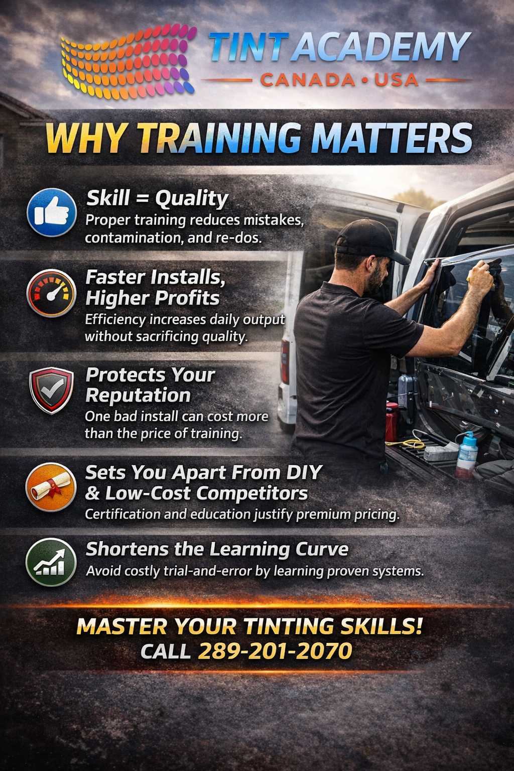 Why Training Matters in the Window Tint Industry
