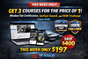 Three Tint Academy online courses bundled together for window tinting and PPF certification training.
