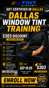 Window Tint Training Course – Dallas–Fort Worth | 2-Day Certification | Tint Academy USA