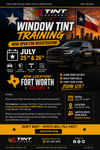 Window Tint Training Course – Dallas–Fort Worth | 2-Day Certification | Tint Academy USA
