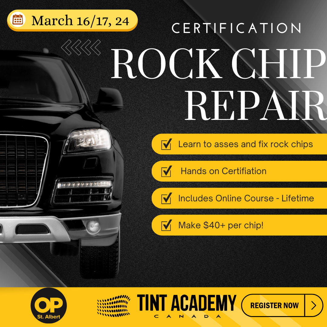 Rock Chip Repair Certification - Hands on Certification