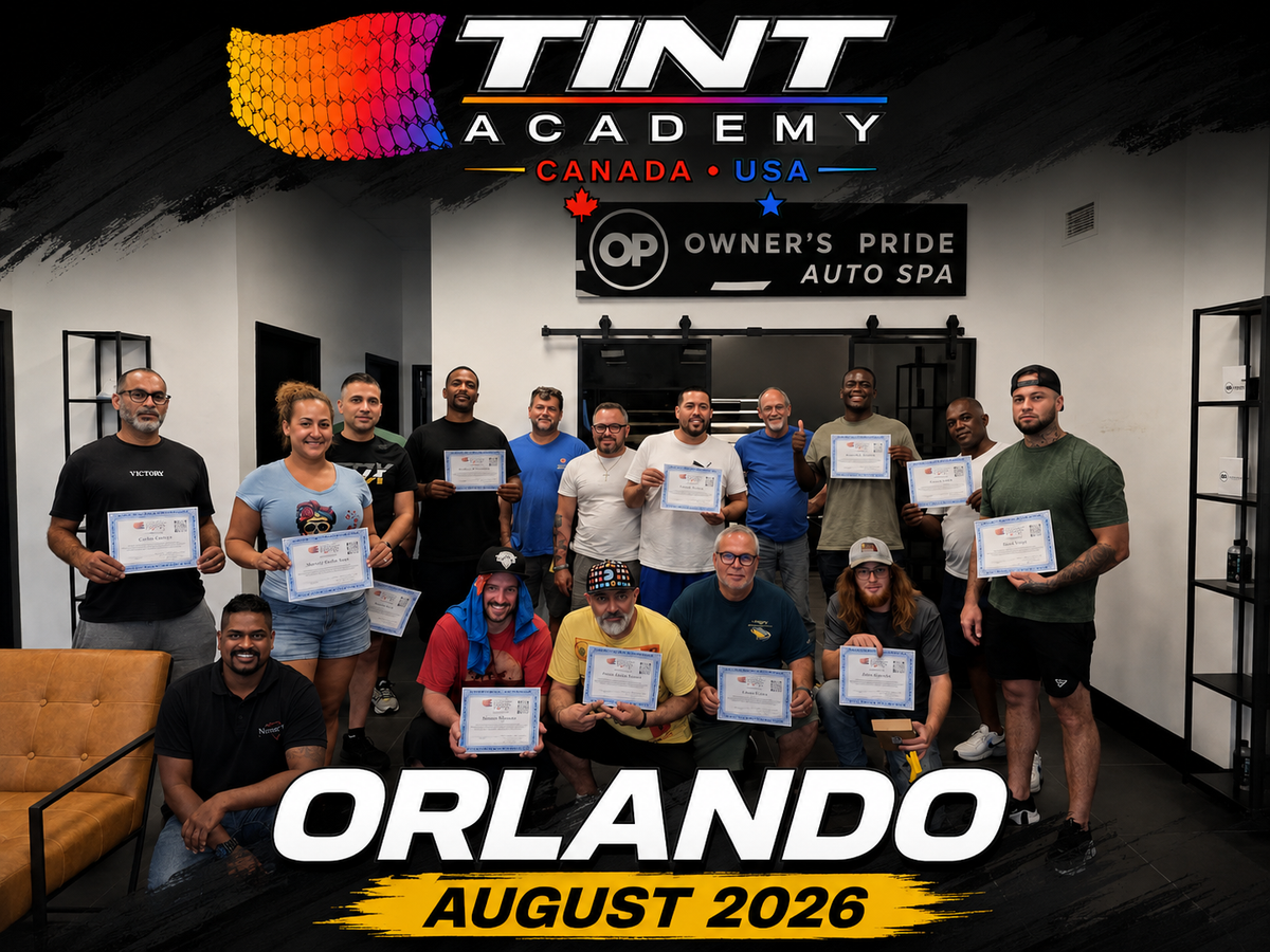 Window Tint Training Course – Dallas–Fort Worth | 2-Day Certification | Tint Academy USA