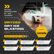 Dryced Dry Ice Blasting Certification for Automotive technicians, issued by Tint Academy, showing the official certificate document.