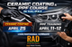 Ceramic coating and PPF training course by Tint Academy, featuring instructional materials for window tinting and protective film application.