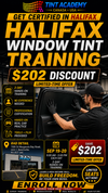 Halifax, NS - Paint Protection Film Certification {PPF} & Window Tinting Course - 2 Day Certification Course