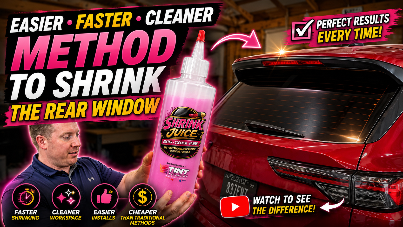 Shrink Juice - Professional Rear Window Shrinking Formula