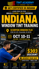 Window Tint & PPF Training Course – Indiana