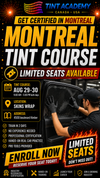 Montreal Window Tinting & PPF Course- Certification Course by Tint Academy