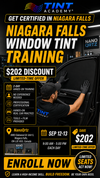Niagara Falls Window Tint & PPF  School - 2 day hands on course by the Tint Academy