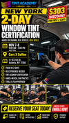 New York - Window Tinting & PPF - Certification Course by Tint Academy USA