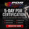 Paintless Dent Repair Course | PDR Training - 5 Day