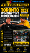 Toronto/ Niagara Falls Window Tint & PPF  School - 2 day hands on course by the Tint Academy
