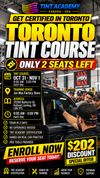 Toronto Window Tint & PPF  School - 2 day hands on course by the Tint Academy